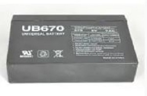 ZC24 6794-A00-0050 battery, 6 volt for Caston-2